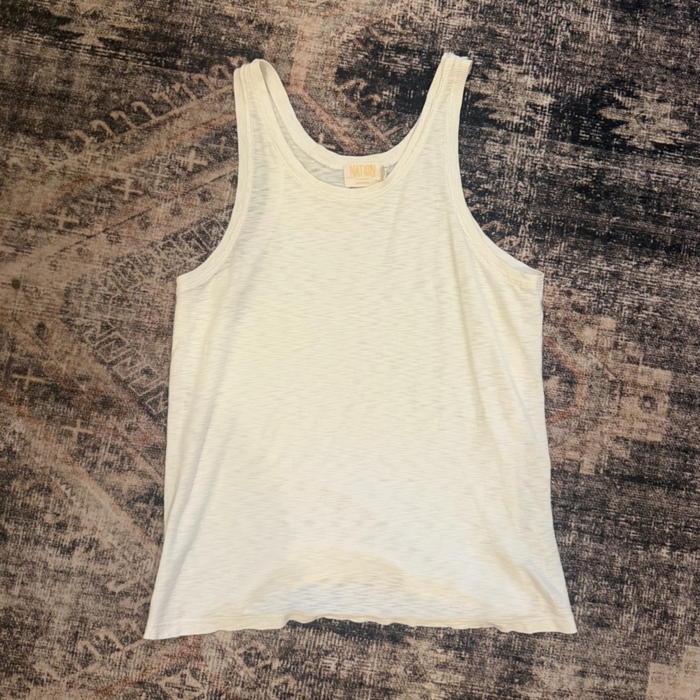 Nation LTD White Tank Top